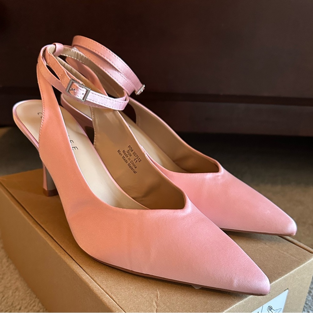 MARELLA Blush Pink Strappy Heels